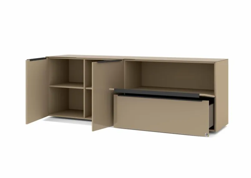 set one by Musterring Kommoden-TV-Lowboard Reno Taupe
