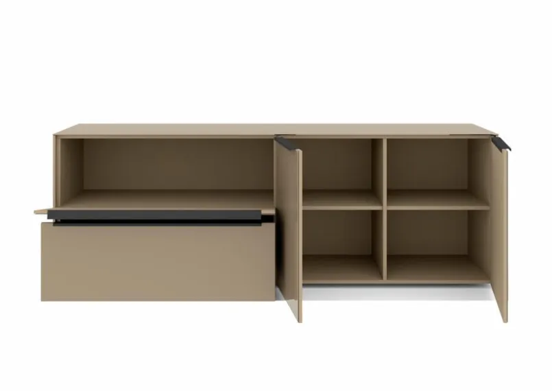 set one by Musterring Kommoden-TV-Lowboard Reno Taupe