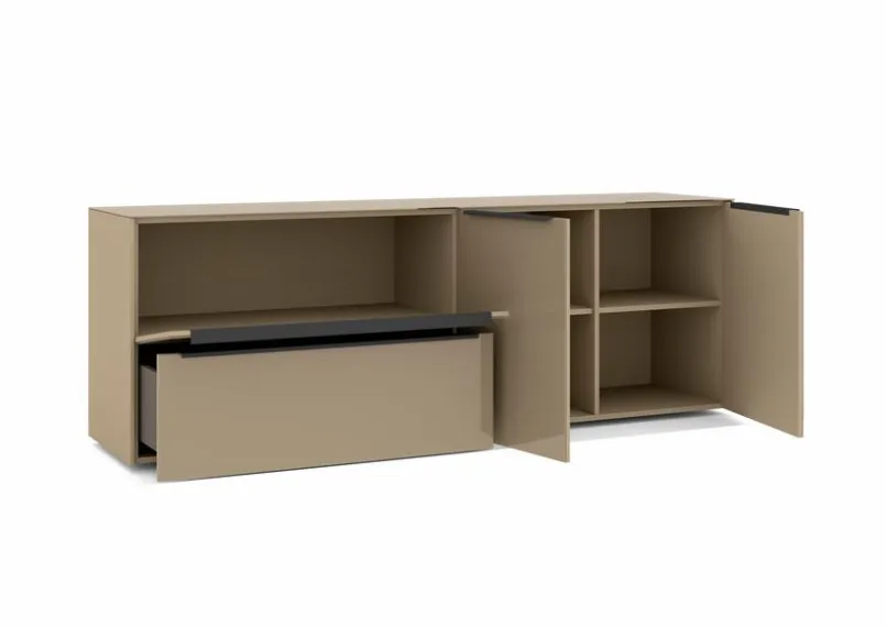set one by Musterring Kommoden-TV-Lowboard Reno Taupe