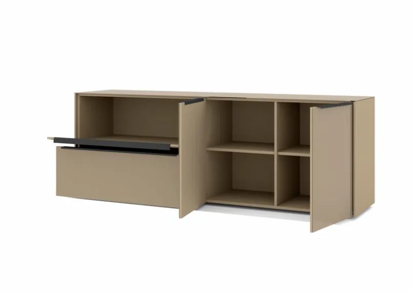 set one by Musterring Kommoden-TV-Lowboard Reno Taupe
