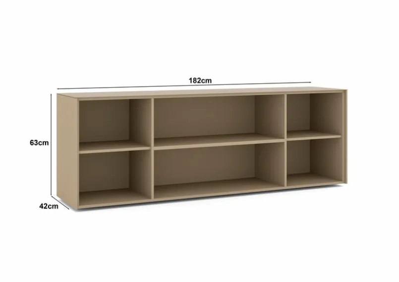 set one by Musterring Kommoden-TV-Lowboard Reno Taupe