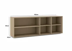set one by Musterring Kommoden-TV-Lowboard Reno Taupe