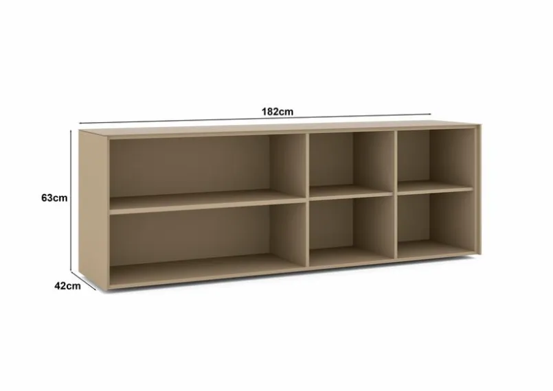 set one by Musterring Kommoden-TV-Lowboard Reno Taupe