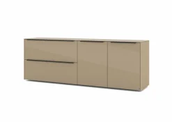 set one by Musterring Kommoden-TV-Lowboard Reno Taupe