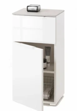 Badschränke|Composad Unterschrank Galaverna Weiß