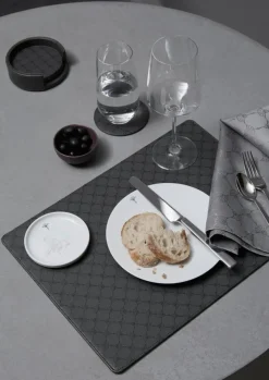 Bar- & Weinzubehör|JOOP! Untersetzer Cornflower 6tlg. Anthrazit