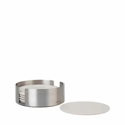 Bar- & Weinzubehör|blomus Untersetzer Lareto 6tlg. Beige