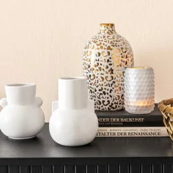 Vasen|Vasen-Vase 14,3 cm Weiß
