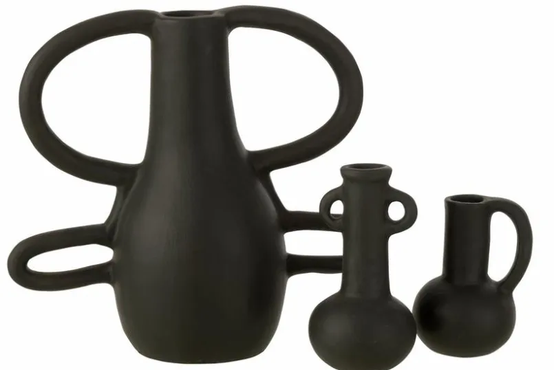 DAHEIM Vasen|Vasen-Vase 36 cm Schwarz