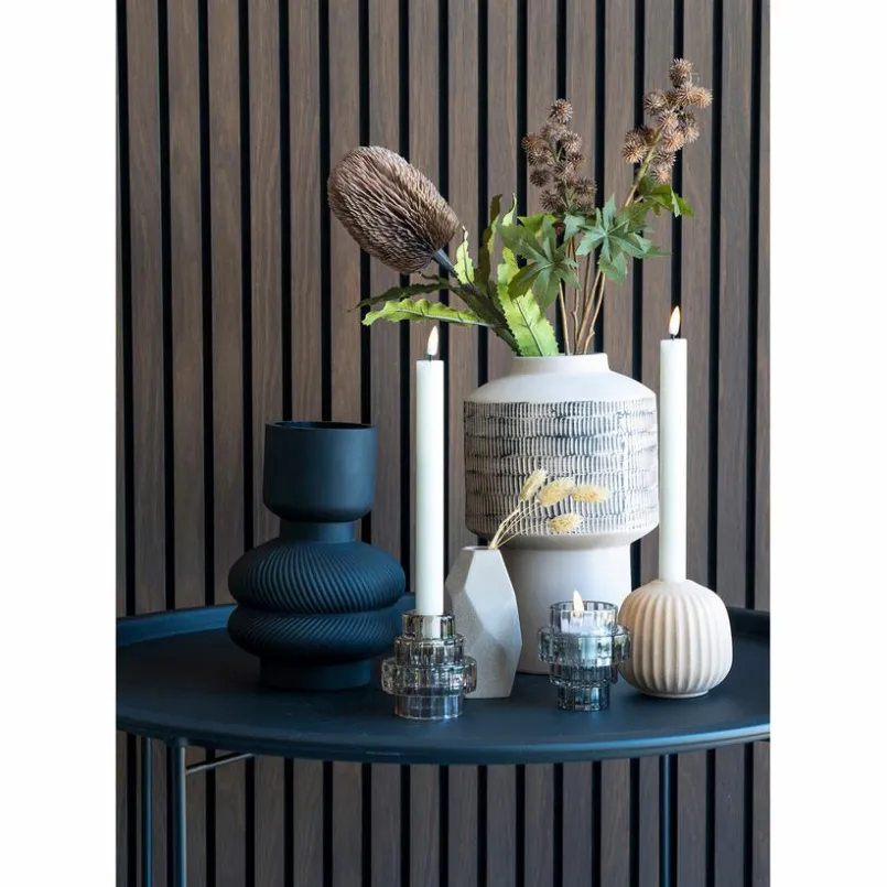 Vasen|Vasen|DAHEIM Vase 22 cm Schwarz