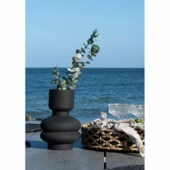 Vasen|Vasen|DAHEIM Vase 22 cm Schwarz