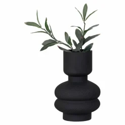 Vasen|Vasen|DAHEIM Vase 22 cm Schwarz