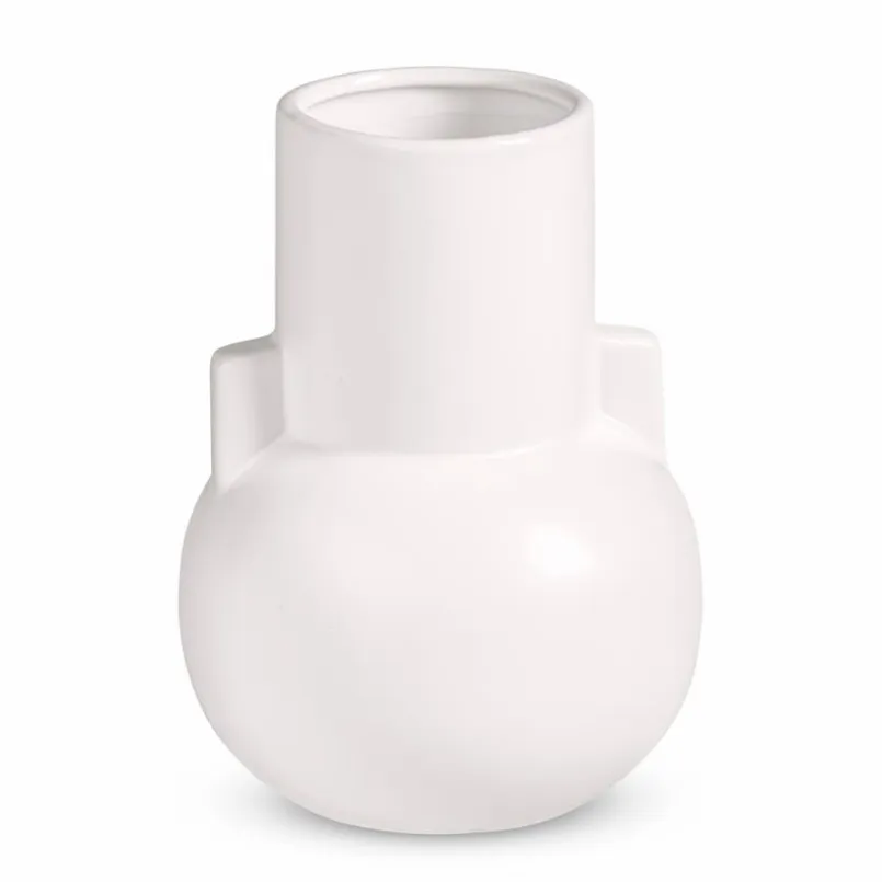 Vasen|Vasen-Vase 16,5 cm Weiß