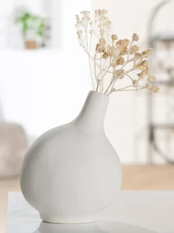 Vasen|Vasen|DAHEIM Vase Organico 14,5 cm Weiß