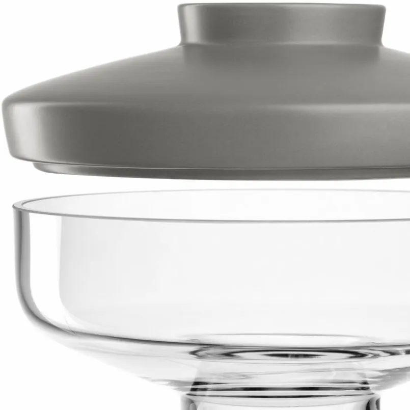 Leonardo Vasen|Vasen-Vase Riva 21,5 cm Grau