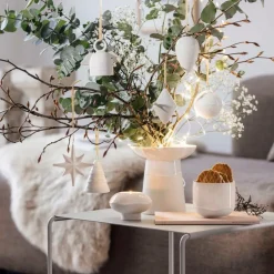 Dekorationsartikel|Vasen|like. by Villeroy & Boch Vase Winter Glow Ø 14,7 cm Beige
