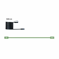 Paulmann Zubehör-Verbindungskabel Plug&Shine Schwarz
