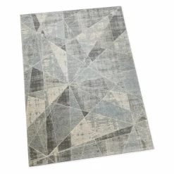 Vintage Teppiche| Vintage Teppich Triangolo 200 x 290 cm Blau