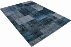 Vintage Teppiche| Vintage-Teppich Perugia Blau