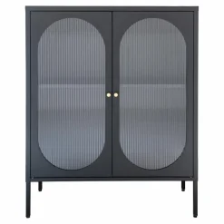 Vitrinen|Vitrinen| Vitrine Adelaide Schwarz / Braun