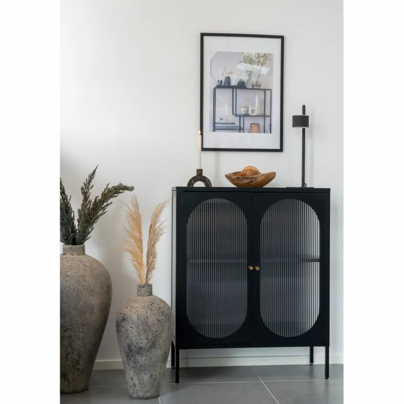 Vitrinen|Vitrinen| Vitrine Adelaide Schwarz / Braun