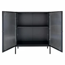 Vitrinen|Vitrinen| Vitrine Adelaide Schwarz / Braun