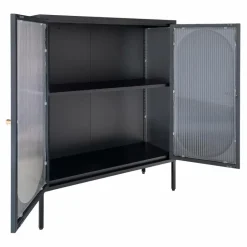 Vitrinen|Vitrinen| Vitrine Adelaide Schwarz / Braun