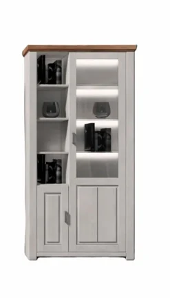 Vitrinen|decodom Vitrine Amrum Weiß