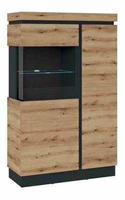Vitrinen|Vitrinen|Wójcik Vitrine Corte Eiche
