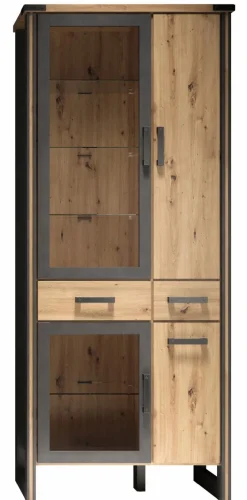 trendteam Vitrinen-Vitrine Mia Artisan-Eiche