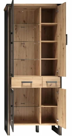 trendteam Vitrinen-Vitrine Mia Artisan-Eiche