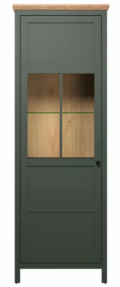 trendteam Vitrinen-Vitrine Stanton Tannengrün