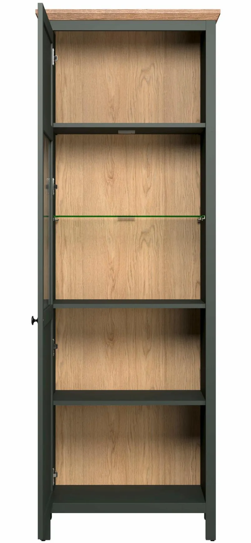 trendteam Vitrinen-Vitrine Stanton Tannengrün