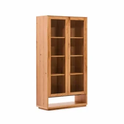 Kave Home Vitrinen|Vitrinen-Vitrine Alguema Eiche