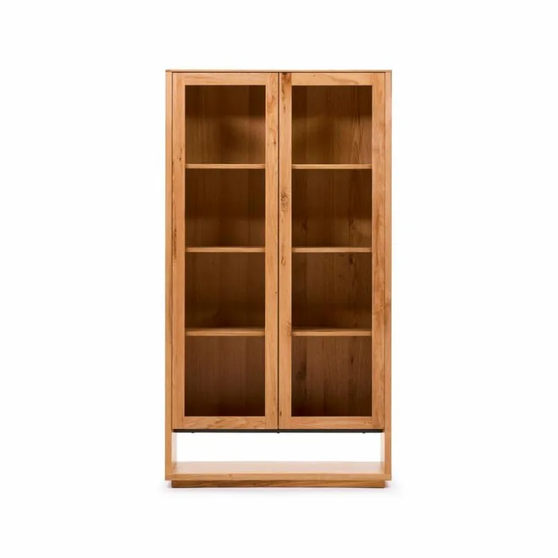 Kave Home Vitrinen|Vitrinen-Vitrine Alguema Eiche
