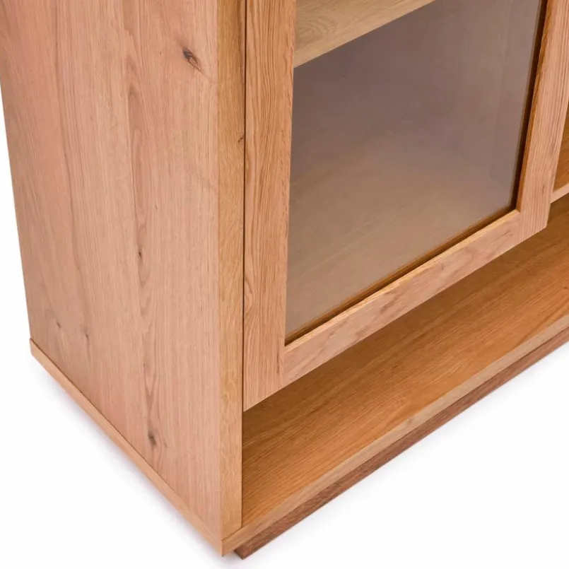 Kave Home Vitrinen|Vitrinen-Vitrine Alguema Eiche
