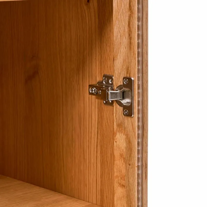 Kave Home Vitrinen|Vitrinen-Vitrine Alguema Eiche
