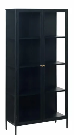 Vitrinen|Vitrinen| Vitrine Carmel Schwarz