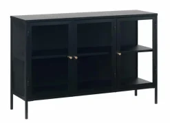 Vitrinen|Kommoden| Vitrine Carmel Schwarz