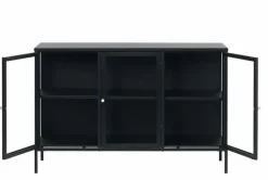 Vitrinen|Kommoden| Vitrine Carmel Schwarz