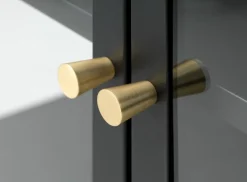 Vitrinen|Kommoden| Vitrine Carmel Schwarz