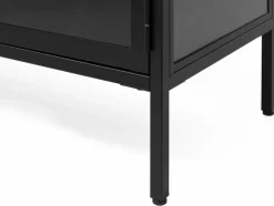 Vitrinen|Kommoden| Vitrine Carmel Schwarz