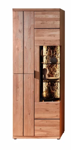 Wohnconcept Vitrinen-Vitrine Donna Wildeiche