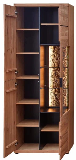 Wohnconcept Vitrinen-Vitrine Donna Wildeiche