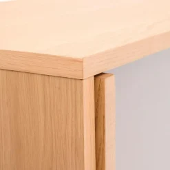 Kave Home Vitrinen|Vitrinen-Vitrine Helvine Eiche