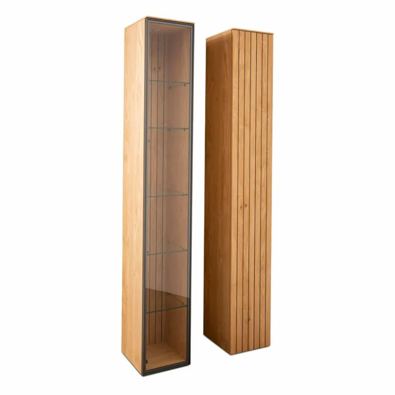 Boegner Vitrinen|Vitrinen-Vitrine Jenga Asteiche