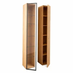 Boegner Vitrinen|Vitrinen-Vitrine Jenga Asteiche