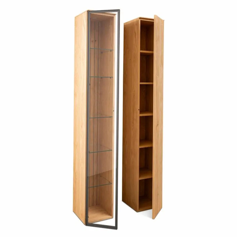 Boegner Vitrinen|Vitrinen-Vitrine Jenga Asteiche
