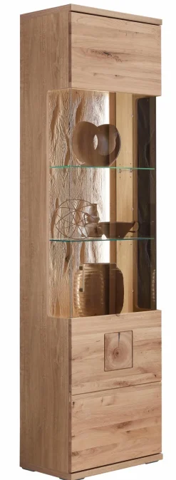 IDEAL Wohnen Vitrinen|Vitrinen-Vitrine Kansas Alteiche