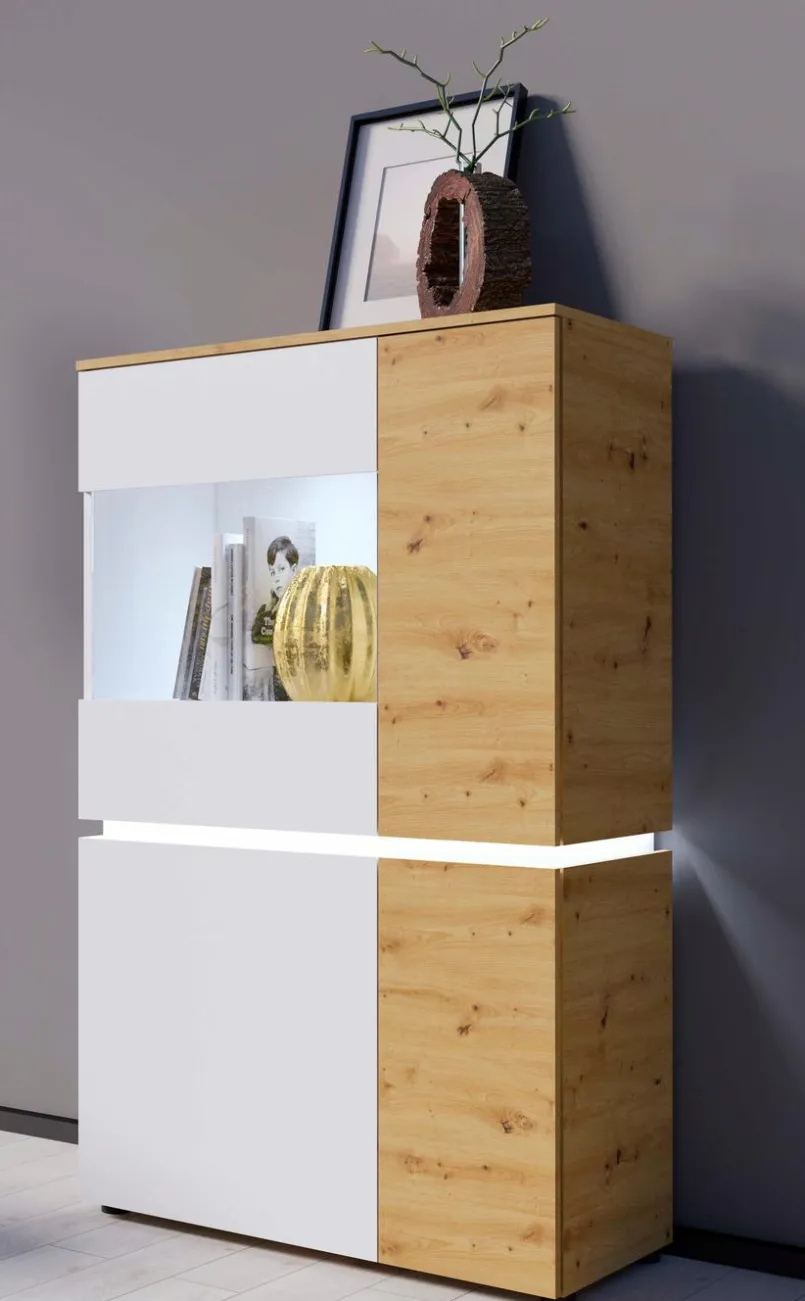 Vitrinen|Vitrinen|Wójcik Vitrine Luci Weiß